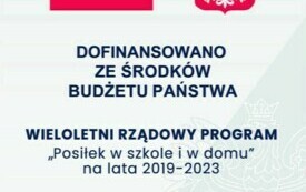 Wieloletni program -Posiłek w szkole i w domu" 1