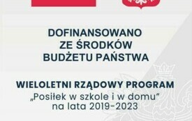 Wieloletni program -Posiłek w szkole i w domu" 2