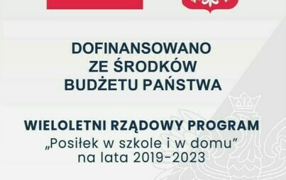 Zdjęcie do Wieloletni program -Posiłek w szkole i w domu&quot;